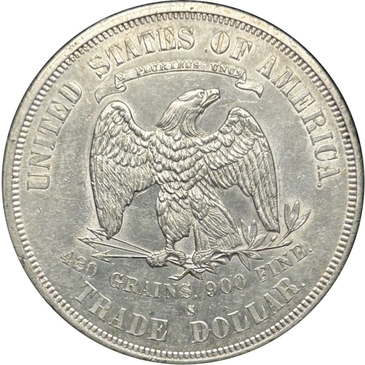 1876-S-T$1-Trade-Dollar-#5---Type-I-Obverse-Type-I-Reverse